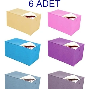 6 Adet Hurç Yorgan Hurcu 100X50X40 cm Büyük Mega Boy