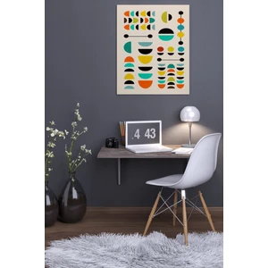 Moka Park Avm  kamelya Duvara Monte Katlanabilir Çalışma Masası Balkon Masası yemek masası mutfak masası 45 x 75 cm