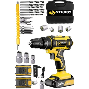 R-Series 58 V 8 Ah Samsung Çift Akülü Seri Vidalama Matkap ve Usta Yardımcı Set