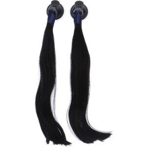 Strade Store 2 Adet Pigtails At Kuyruğu Saçı Vantuz ile Kullanılan Herhangi Bir Motosiklet Siyahında Çalışır (Yurt Dışından)