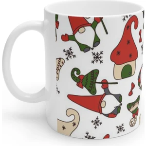 Noel Yılbaşı Figürlü Merry Christmas Kupa Bardak Mug