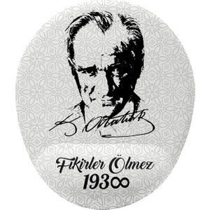 İyi Fikirler Atatürk Fikirler Ölmez Bilek Destekli Mouse Pad