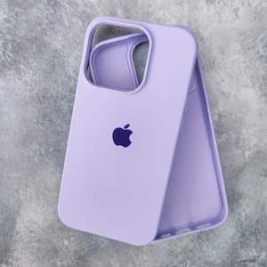 More Gsm iPhone 14 Pro (6.1) Uyumlu Lansman Içi Süet Silikon Kılıf