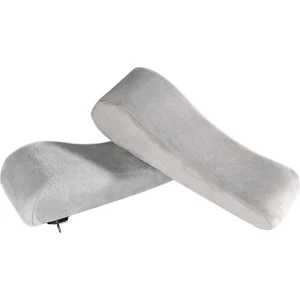 2pcs Bellek Köpük Koltuk Alan Yastık Pedleri Dirsek Arm Destek Sandalyesi Koltuk Pedleri Gri