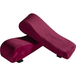 2pcs Bellek Köpük Koltuk Alan Yastık Pedleri Dirsek Kol Destek Sandalye Kırmızı