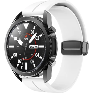 Samsung Galaxy Watch Gear S2 3 41 42 Active 2 40 44 mm Kordon Magnetli Ayarlanır Silikon Kordon 20MM