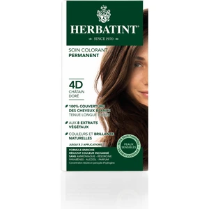 Kalıcı Bitkisel Saç Bakım Boyası Golden Chestnut 4D Altın Kestane 150 ML