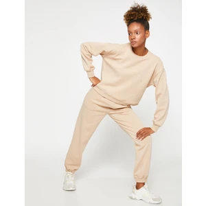 Basic Jogger Eşofman Altı Cepli Beli Bağlamalı