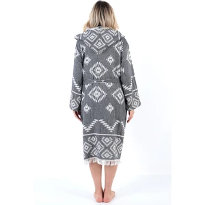 Buldan Concept Karina Peştemal Bornoz Siyah