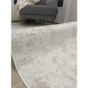 Dinarsu Halı Dinarsu Kaymaz Halı Assos Nevra Krem Kaymaz Taban Yolluk