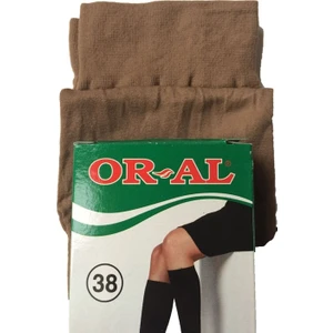 Bayan 3 Lü Paket 70 Denye Kalın Mus Dizaltı Çorap-38-Bronz