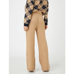 Triko Pantolon Bol Paça Beli Lastikli