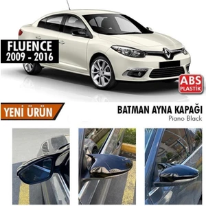 Drs Tuning Renault Fluence (2009-2016) Batman Yarasa Ayna Kapağı (Piano Black)