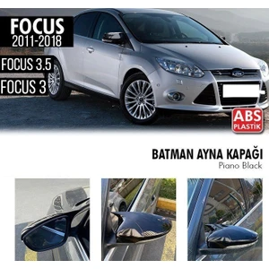 Drs Tuning Ford Focus 3-3,5 (2011-2018) Sedan Batman Ayna Kapağı (Parlak Siyah)