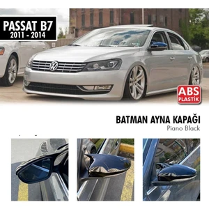 Drs Tuning Volkswagen Passat B7 Yarasa Ayna Kapağı (Parlak Siyah)