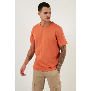 Pamuklu Slim Fit Bisiklet Yaka T Shirt Erkek T Shirt 59020001