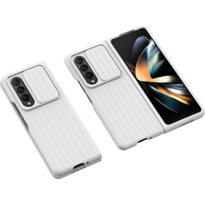 Samsung Galaxy Z Fold 4 Için Telefon Kılıfı - Beyaz (Yurt Dışından)