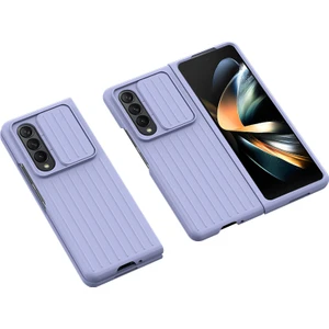 Samsung Galaxy Z Fold 4 Için Telefon Kılıfı - Mor (Yurt Dışından)