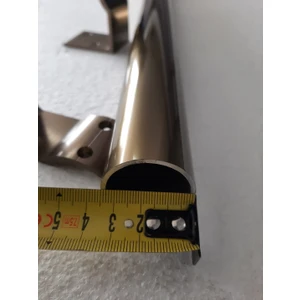 4K Home Design 4K HOME DESİNG Bronz Renk Alüminyum Duvar Tutamak Engelli Yaşlı Merdiven Tutunma Barı