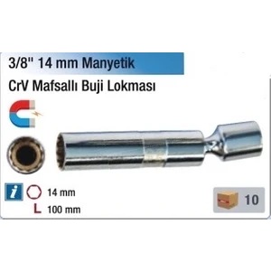 Nt Tools Nt Toolls 3/8'' 14 mm Manyetik Mafsallı Buji Lokması