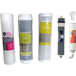 Aquabir Açık Kasa Su Arıtma Cihazı Filtre Seti