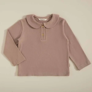 Nordic Bebe Yakalı Tshirt Pudra