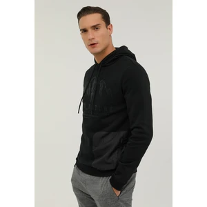 M-CG557 Nature Hoodie 2pr Siyah Erkek Sweatshirt