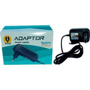 12 Volt 2 Amper Priz Tipi Adaptör ( 12V 2A 2000MA )
