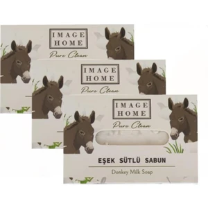 Image Marker Image Maker Pure Clean Eşek Sütlü Sabun 100 gr 3'lü Set