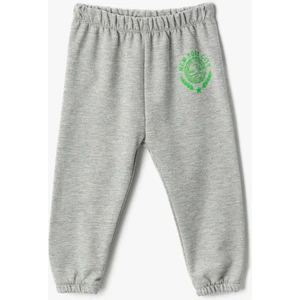 Erkek Çocuk Eşofman Altı Gri 3SMB40014TK