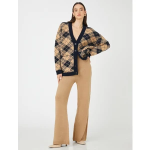 Triko Pantolon Bol Paça Beli Lastikli