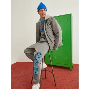 Kısa Parka Peluş Yaka Detaylı