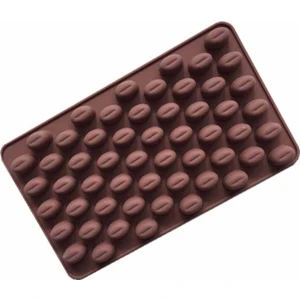 Silikon Çikolata Kalıbı Kahve Çekirdeği 18.5*11*1.4cm (Khc-18)