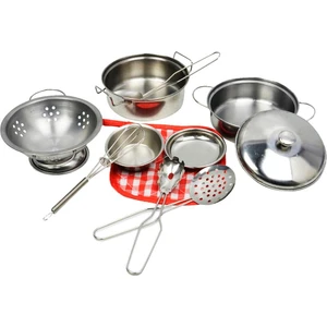 Pişirme Oyun Seti 10 Pcs Mutfak Tencere Edenleri Çocuklar Yemek Oyuncaklar Taklit Ediyor (Yurt Dışından)