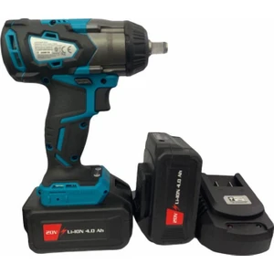 4121 Akülü Somun Sıkma  20 Volt 4 Ah Çift Akü