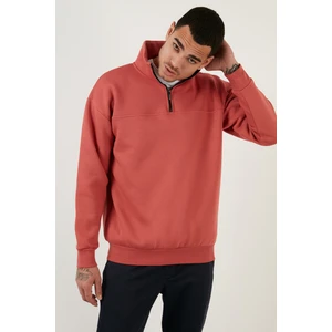 Regular Fit Pamuklu Içi Tüylü Yumuşak Şardonlu Kışlık Sweat Erkek Sweat 59053431