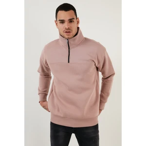 Regular Fit Pamuklu Içi Tüylü Yumuşak Şardonlu Kışlık Sweat Erkek Sweat 59053431