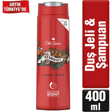 Old Spice Bearglove Erkek Duş Jeli ve Şampuan 400