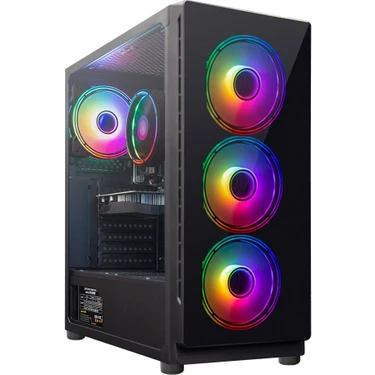 Turbox Tx592 Intel Core i7 2600 8GB Ram 256GB SSD 4GB Ekran Kartı Masaüstü Oyun