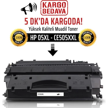 Nanoprint Hp CE505XXL Muadil Toner