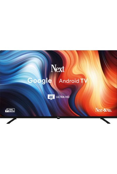 Next YE-50020GFSG5-4K 50" 127 Ekran Uydu Alıcılı 4K Ultra HD Google Android LED TV