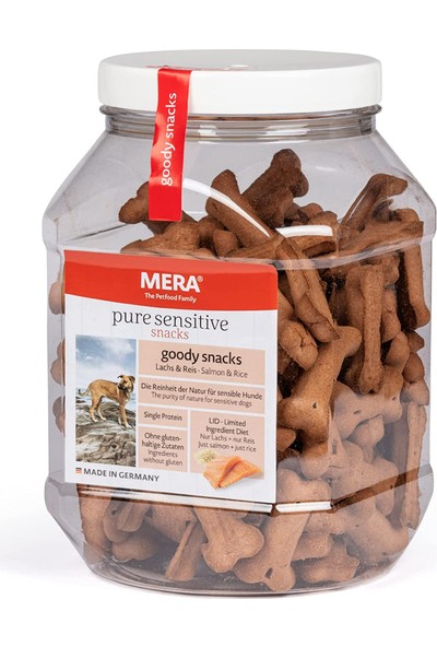 Meradog Mera Pure Sensitive Salmon&rice Bisküvi, 600GR