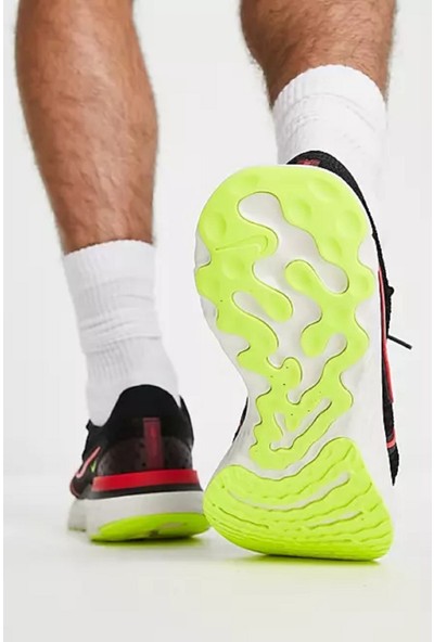 Nike Infinity React Run Flyknit 3 Running Shoes Black Yürüyüş Koşu