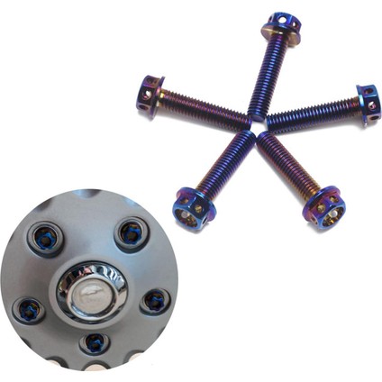 5 Adet M8 Tekerlek Pabuç Vidası GTS300 Mavi Takın modelleri