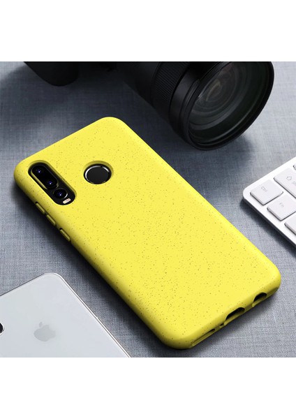 Huawei P30 Lite Için Uyumlu Telefon Kabı - Sarı (Yurt Dışından)