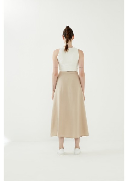 Bağlamalı Anvelop Etek Vizon indirimleri