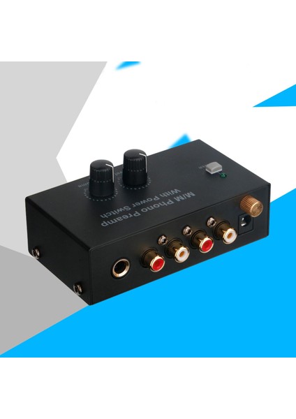 Phono Preamp Record Player Seviyesi Hacim Kontrolü