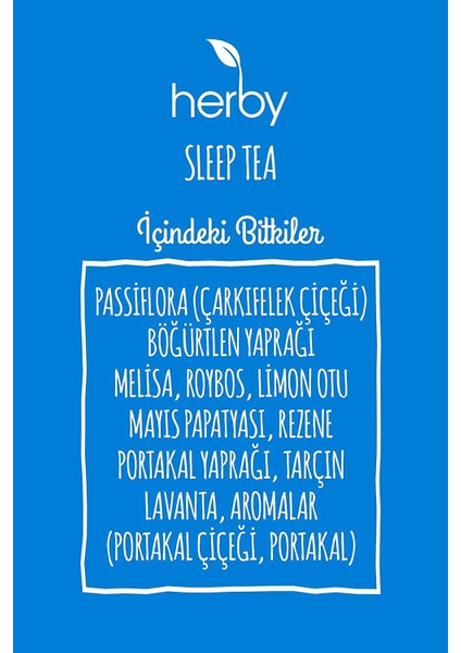 Sleep Tea Uyku Öncesi Pasifloralı Bitki Çayı 2'li Paket fırsatları
