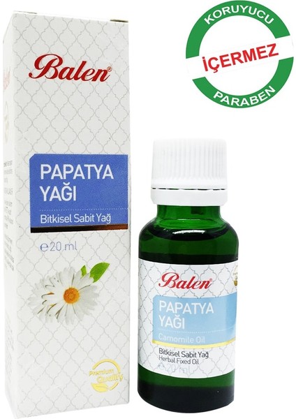 Papatya Yağı 20 ml