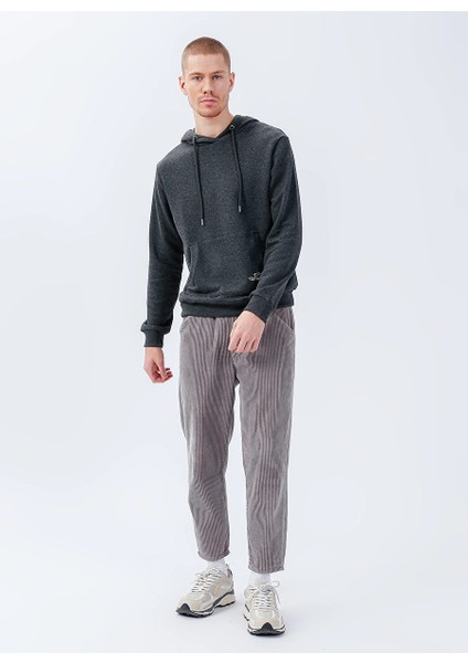 Sweat Hoody Begin M - Erkek Pamuklu Antrasit Sweatshirt - 4222316 fiyatları